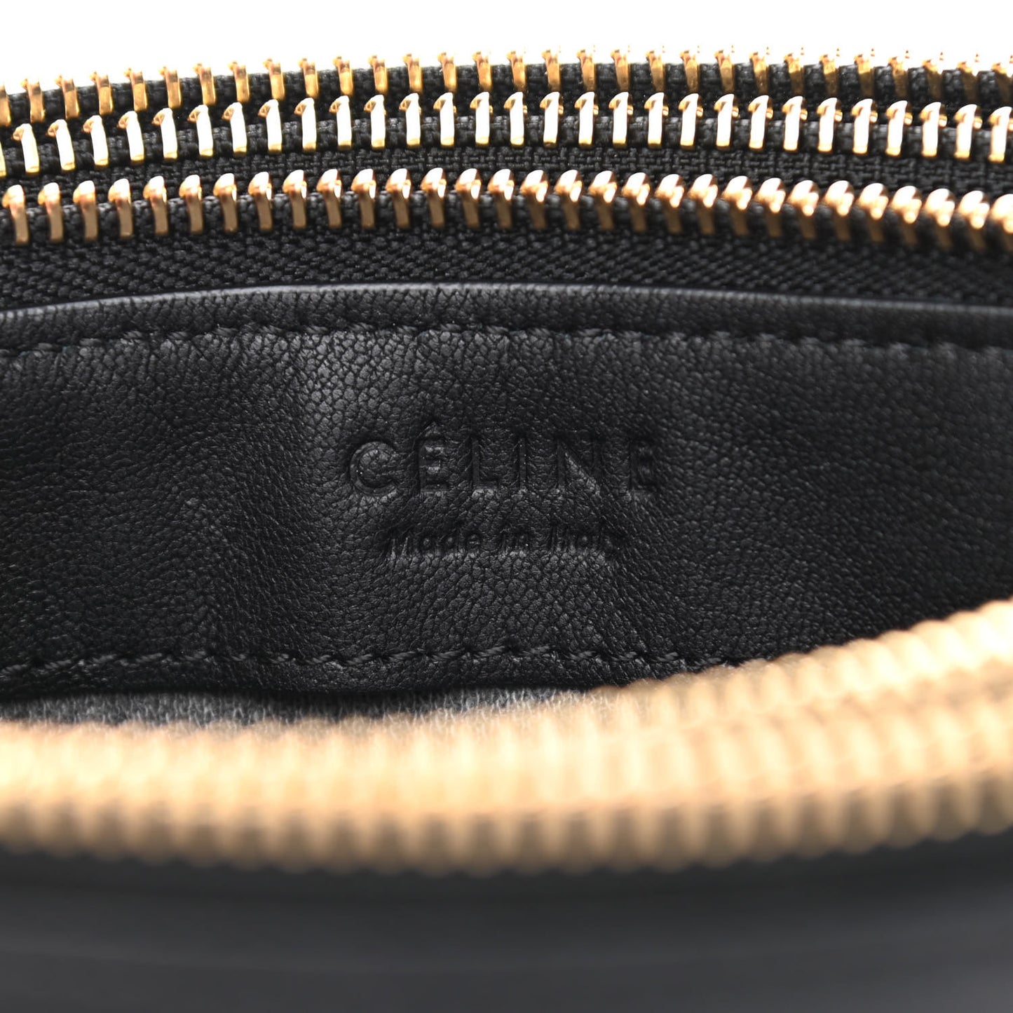 Lambskin Small Trio Crossbody Bag Black