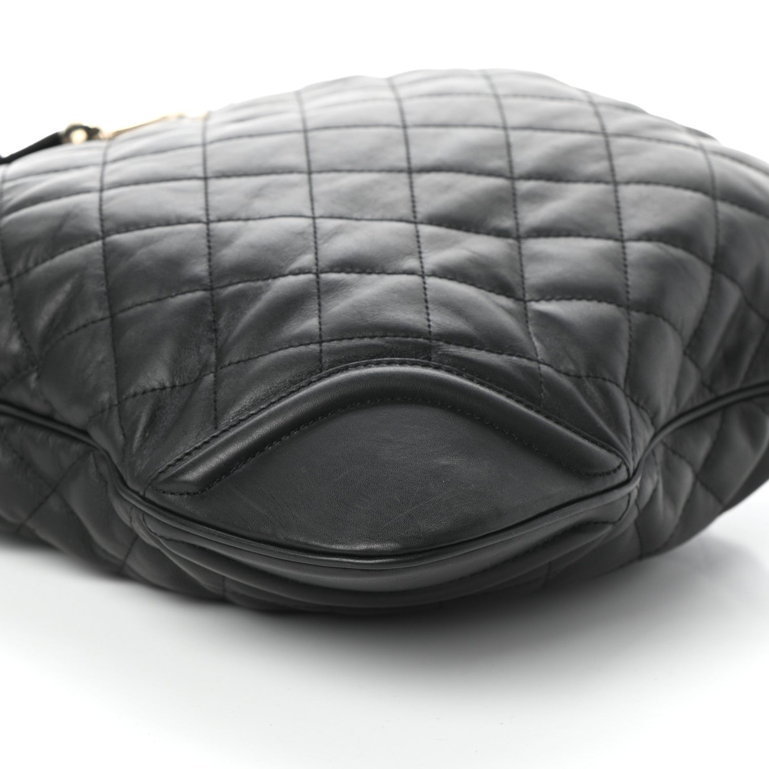 Burberry Calfskin Quilted Crossbody Bag Black 8 of 9