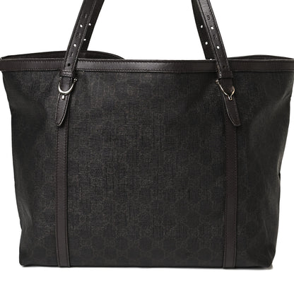 Gucci GG Supreme Monogram Medium Nice Tote Dark Brown 7 of 23