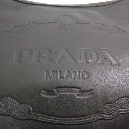 Prada Leather Logo Sacca Nero 5 of 10