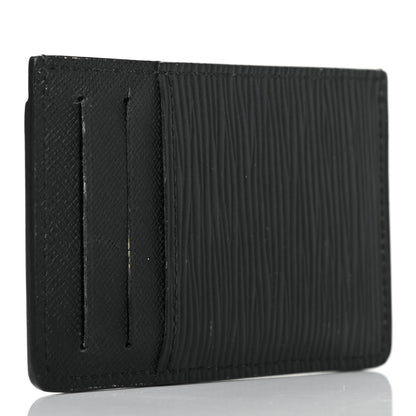 Louis Vuitton Epi Neo Porte-Cartes Card Holder Black 2 of 4