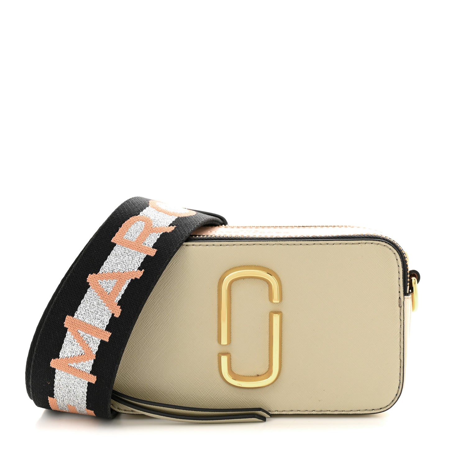 Saffiano Small Snapshot Camera Bag Dust Multicolor