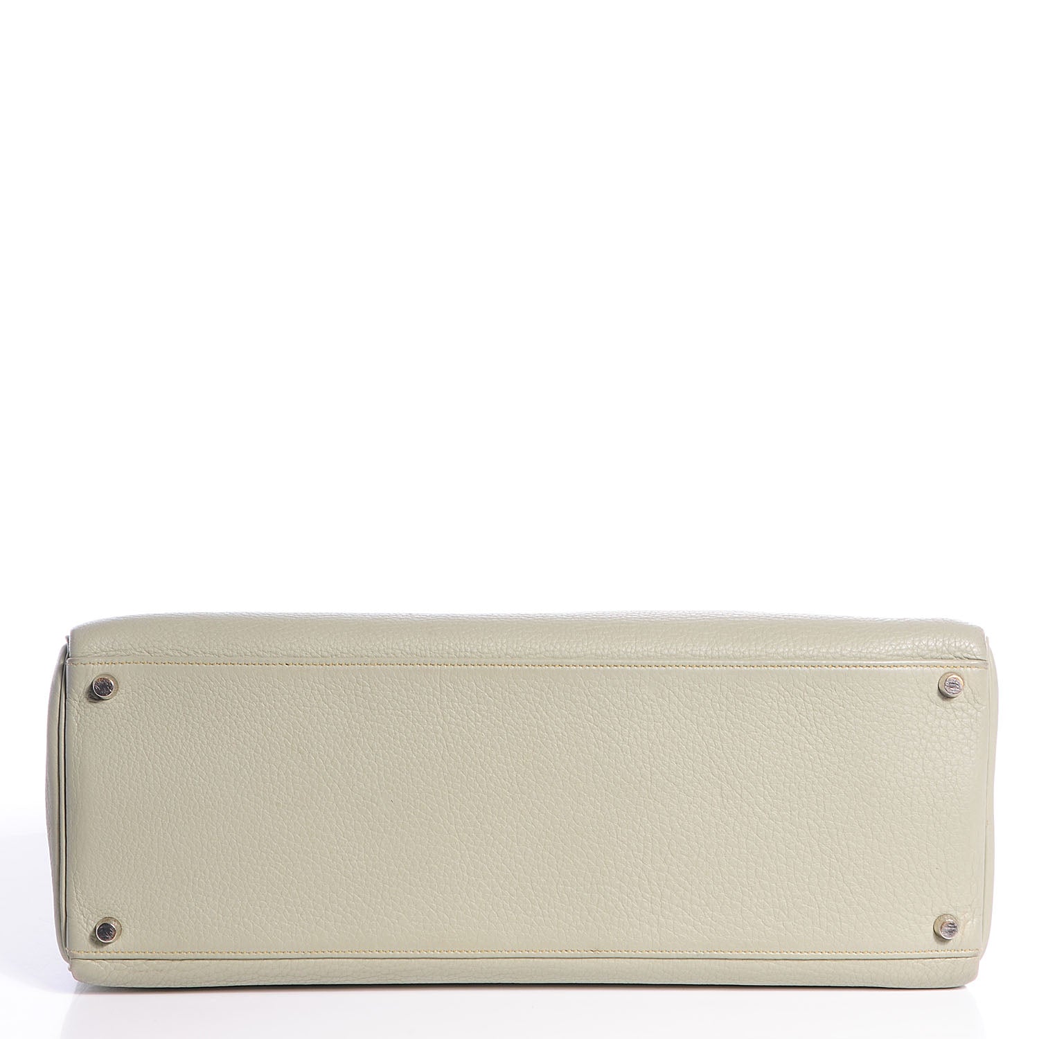 Hermes Taurillon Clemence Kelly Retourne 40 Vert Pale Green 13 of 21