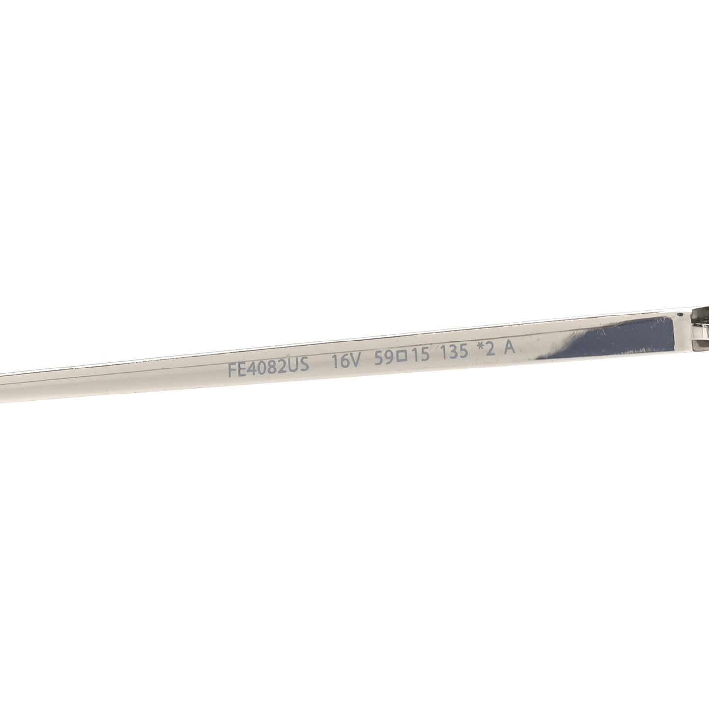 Metal Fendi First Crystal Sunglasses FE4082US Silver Blue