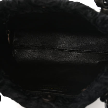 Chanel Persian Lamb Fur Tote Black 5 of 11