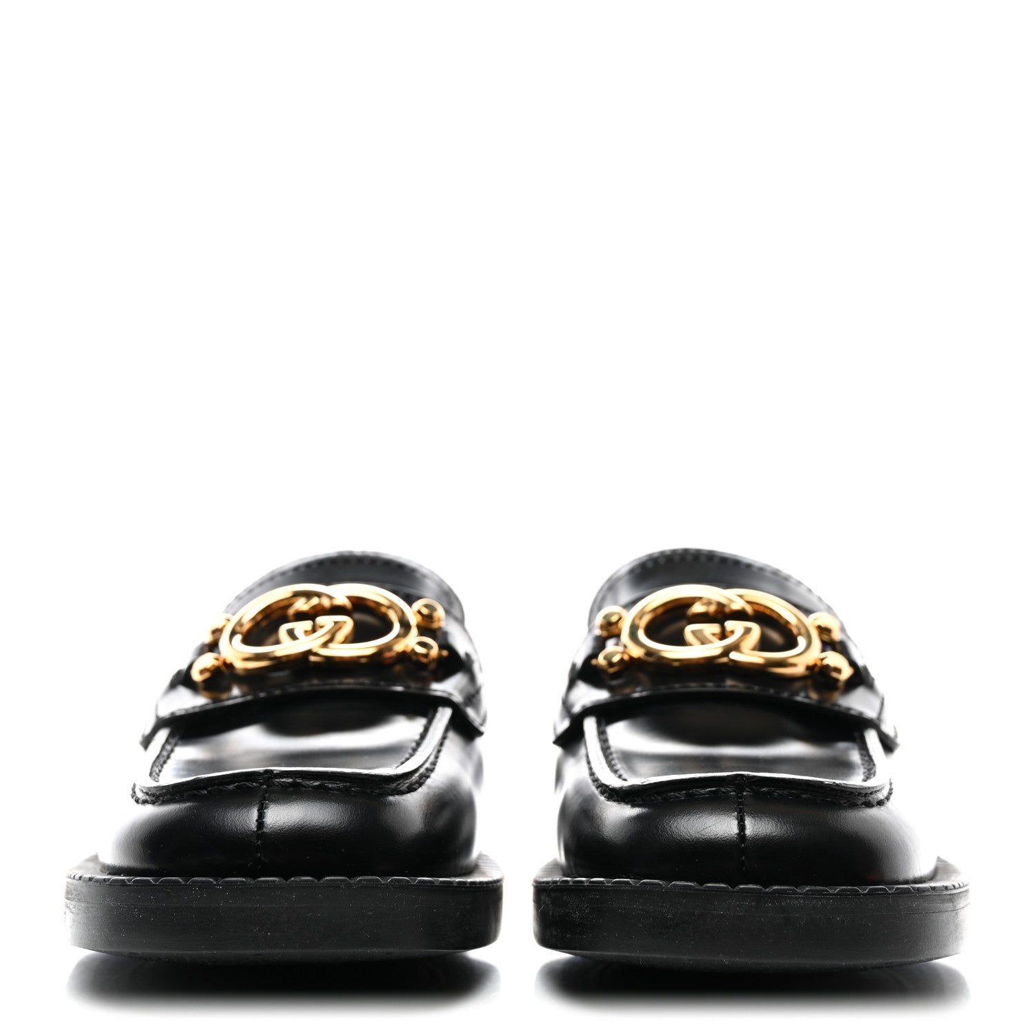 Gucci Spice Lux Womens Interlocking G Slippers 35 Black 2 of 9