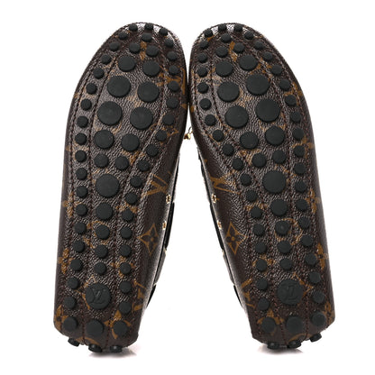 Louis Vuitton Patent Reverse Monogram Gloria Loafers 37 5 of 10