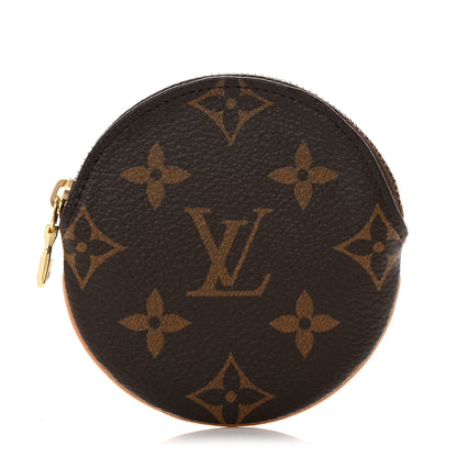 Louis Vuitton Monogram Round Coin Purse 1 of 8