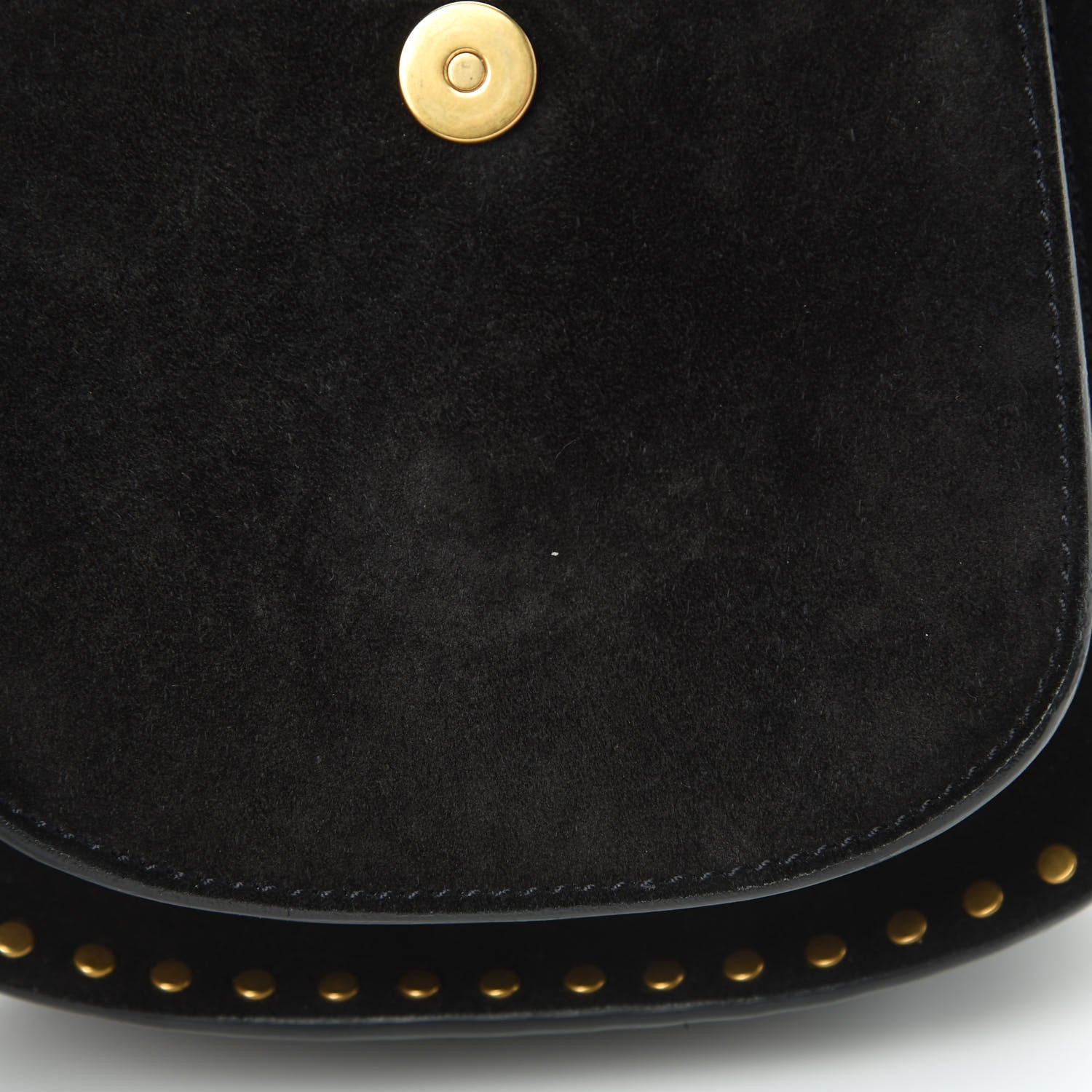 Chloe Suede Calfskin Braided Mini Hudson Shoulder Bag Black 12 of 12