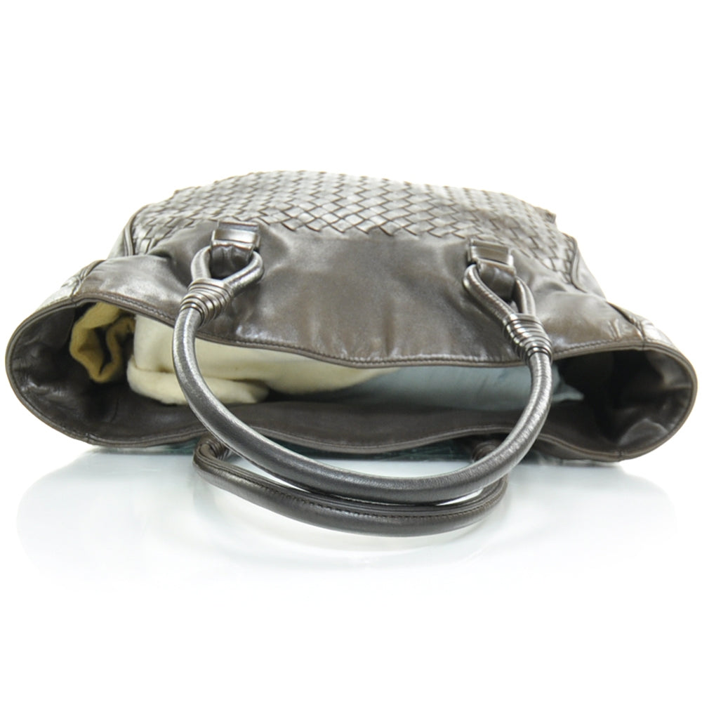 Bottega Veneta Nappa Intrecciato Tote Ebano 6 of 11