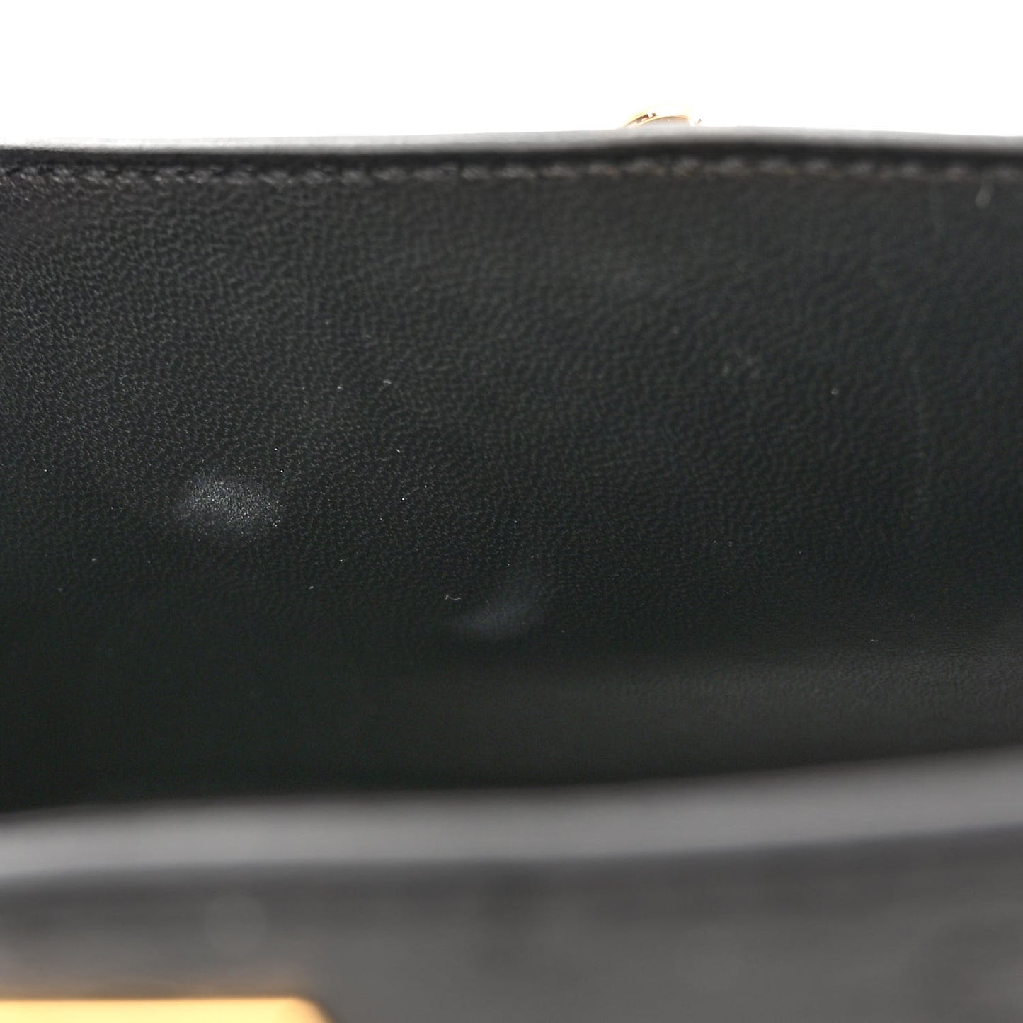 Ostrich Kelly Sellier Mini 20 Black