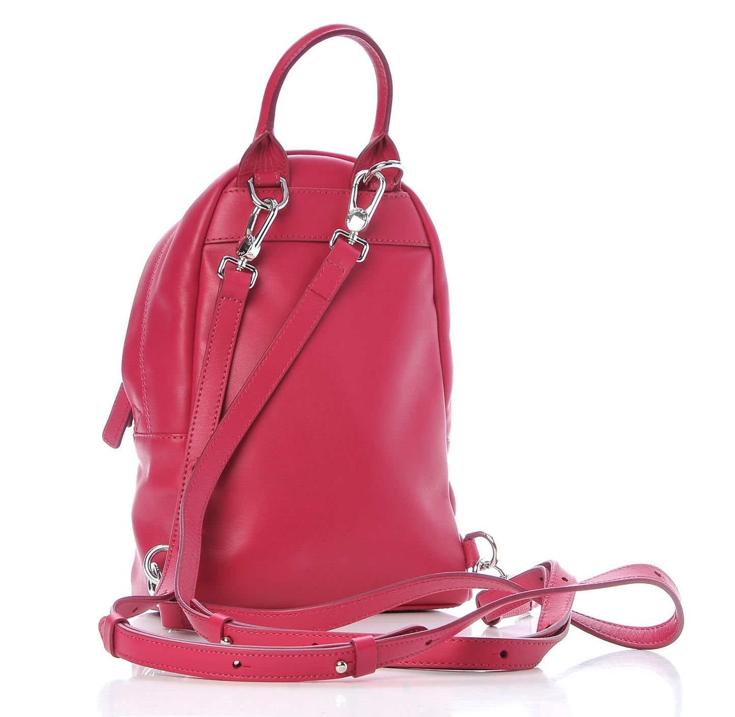 Smooth Calfskin Nano Backpack Fuchsia