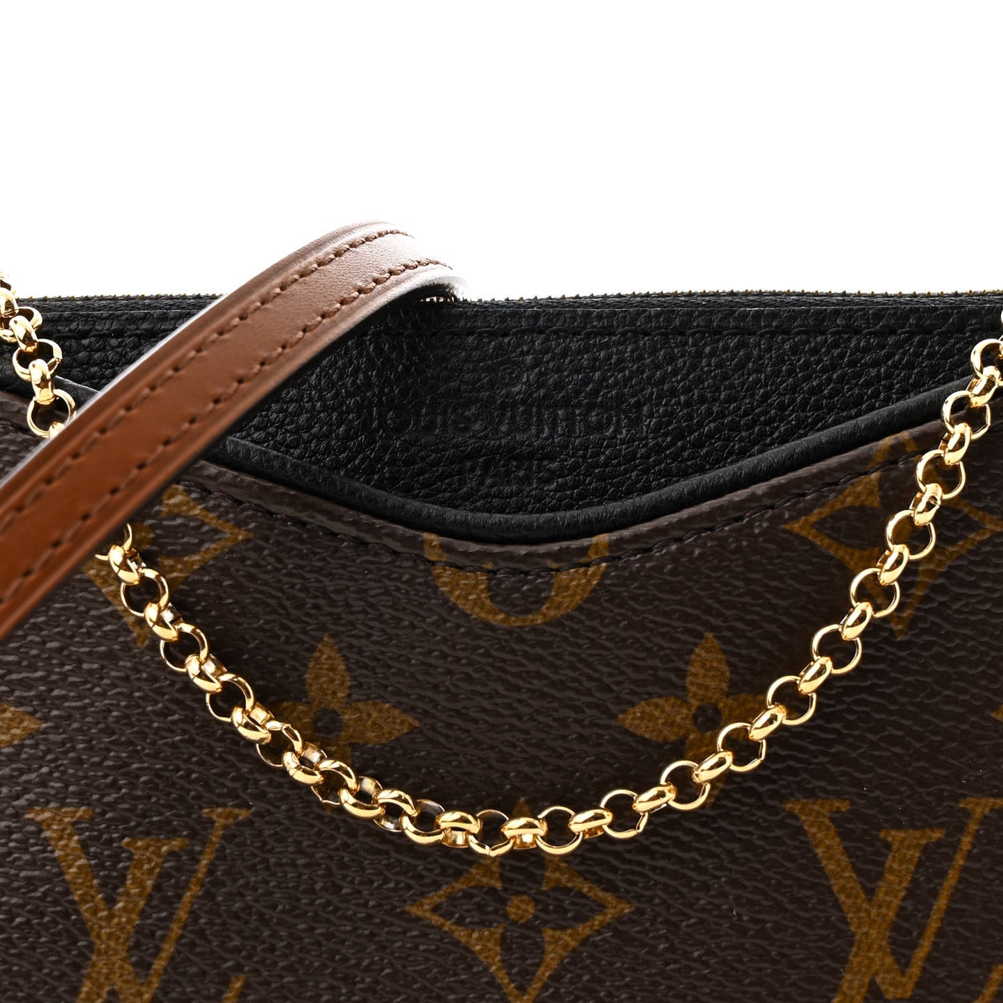Monogram Pallas Clutch Black