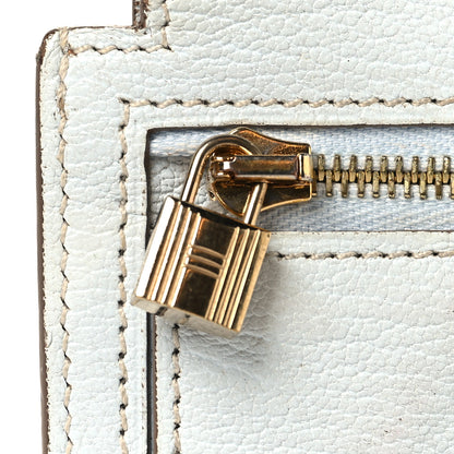 Hermes Chevre Mysore Kelly Pocket Compact Wallet Bleu Brume 8 of 8