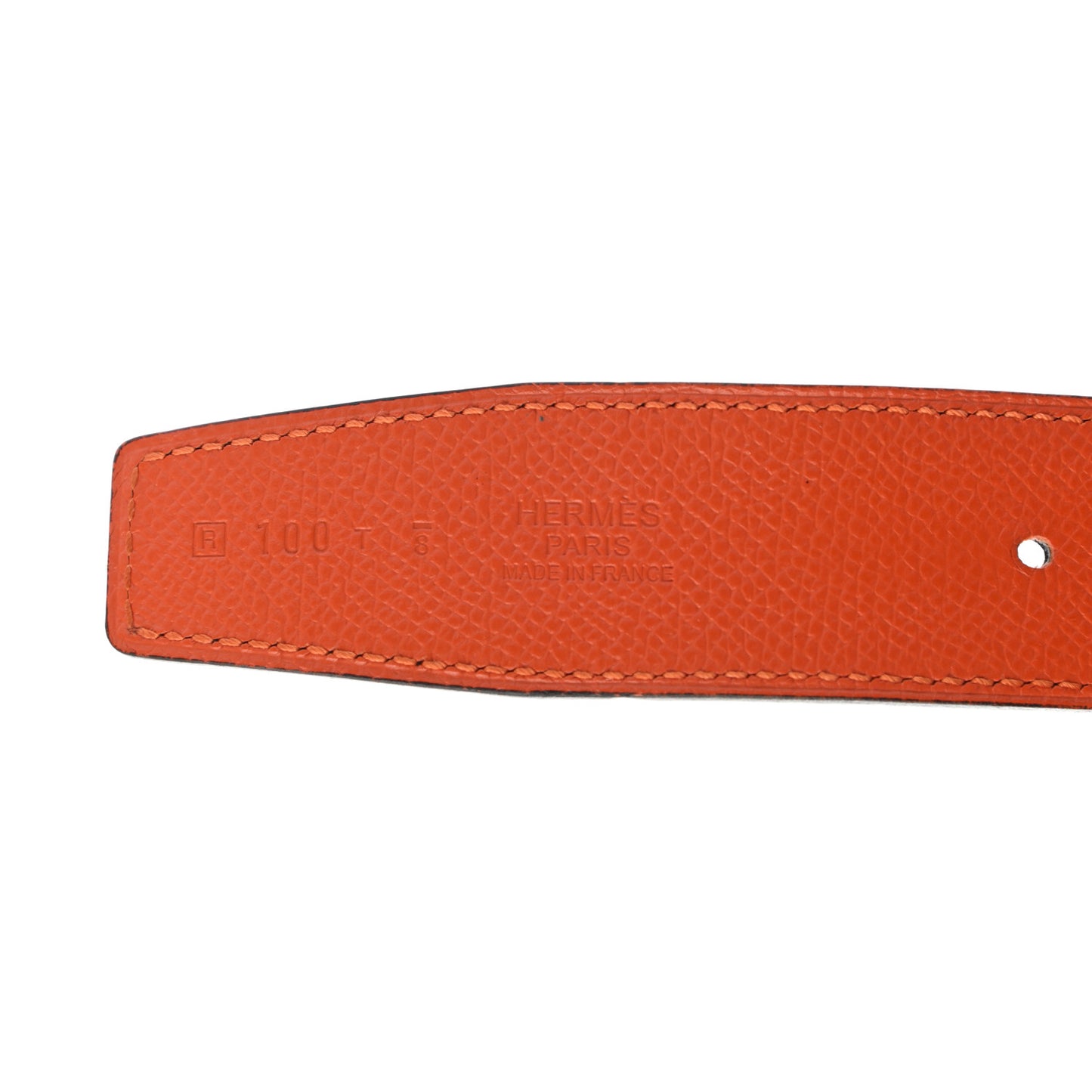 Swift Epsom 32mm Belt Strap 100 Black Orange