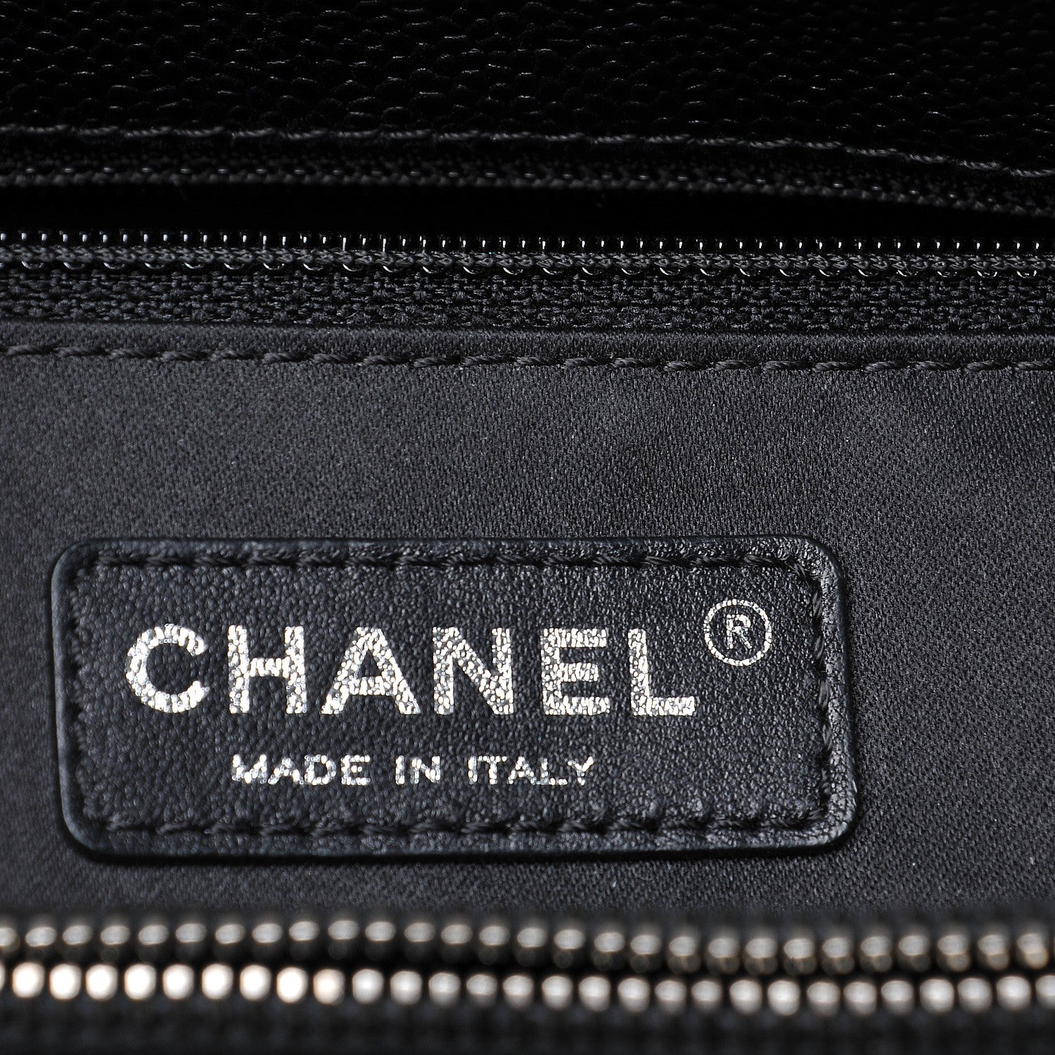 Chanel Caviar Quilted Grand Shopping Tote GST Black 6 of 7