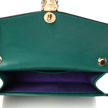 Bulgari Calfskin Serpenti Forever Crossbody Bag Emerald Green 6 of 7