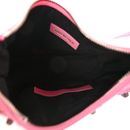 Balenciaga Patent Faux Leather Le Cagole Shoulder Bag XS Sweet Pink 5 of 9