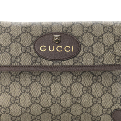 Gucci GG Supreme Monogram Neo Vintage Web Belt Bag Brown 10 of 10