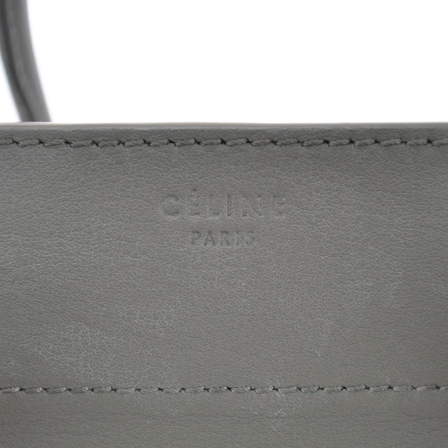 Celine Smooth Calfskin Medium Phantom Luggage 7 of 10