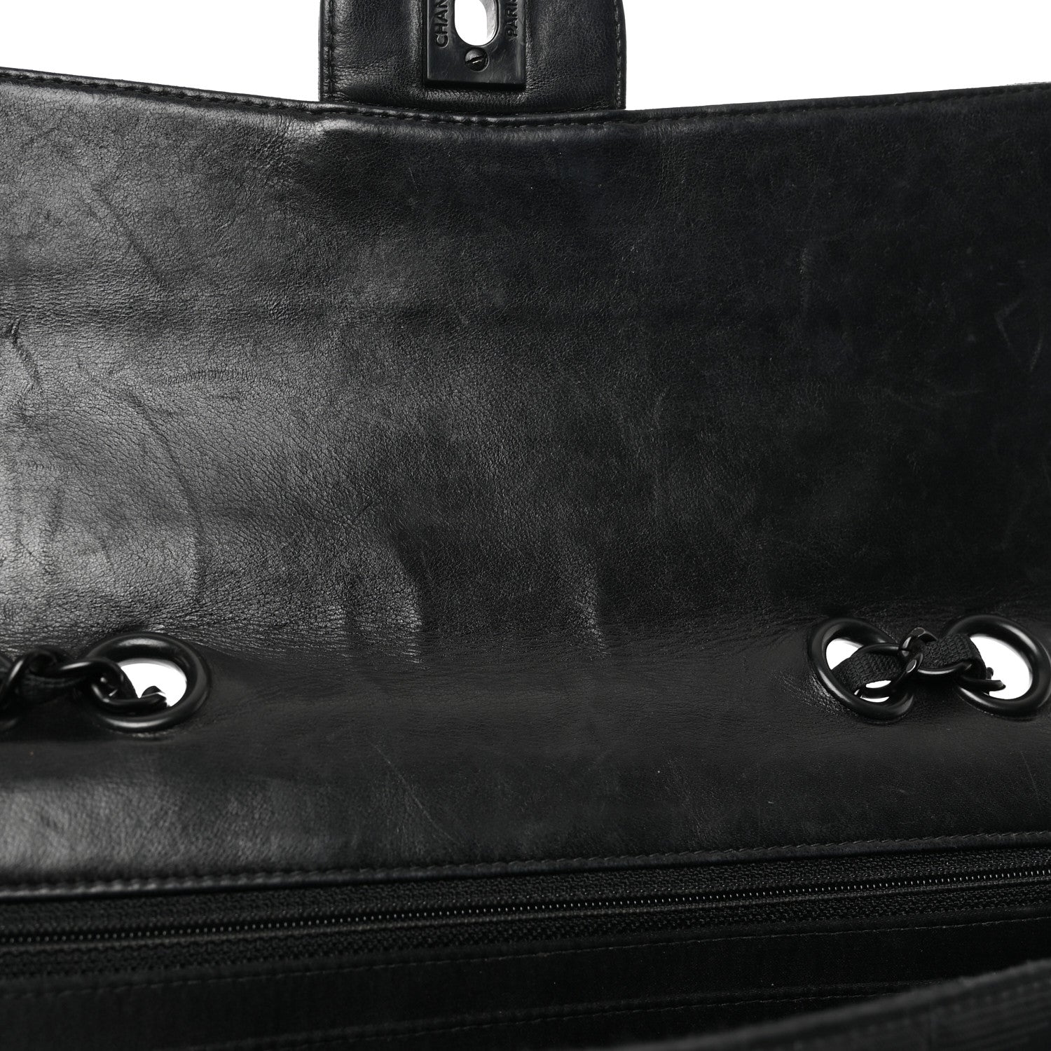 Chanel Nylon Medium Travel Flap Black 12 of 12