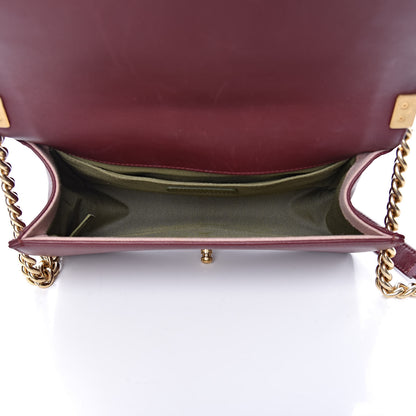 Chanel Calfskin Quilted Medium Boy Flap Burgundy 5 of 12