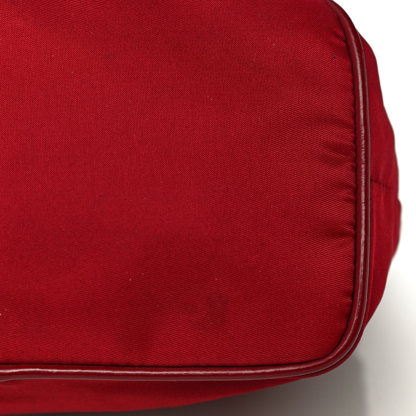 Tessuto Nylon Small Shoulder Bag Red