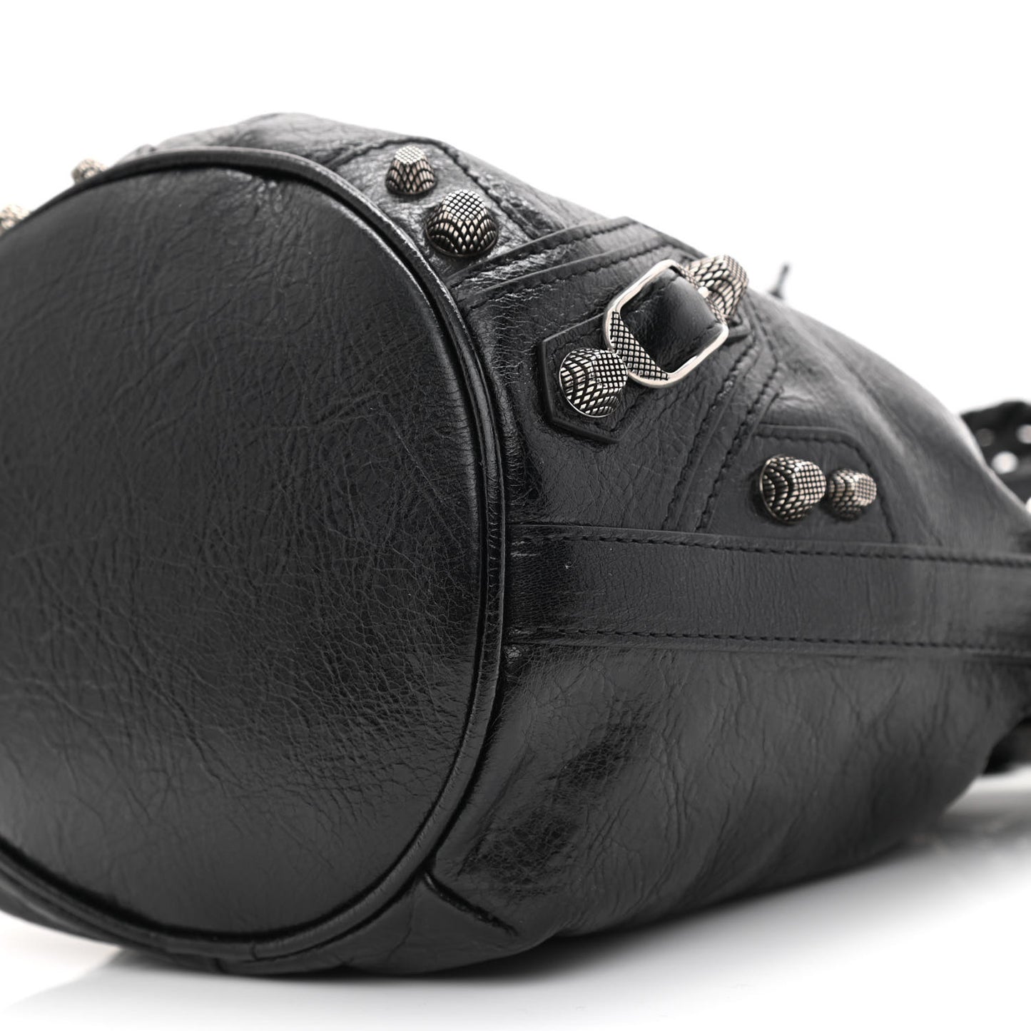 Agneau Arena Le Cagole Bucket Bag XS Black