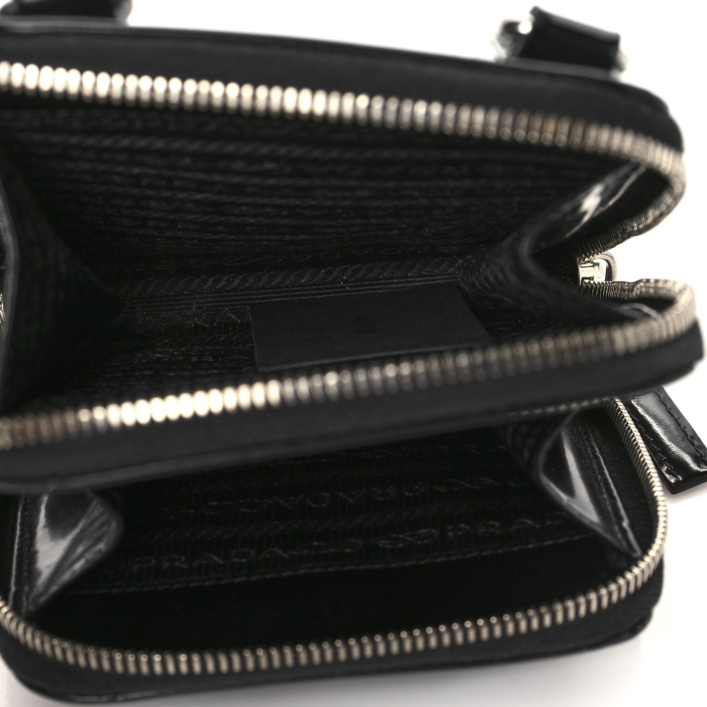 Spazzolato Smartphone Case Crossbody Black