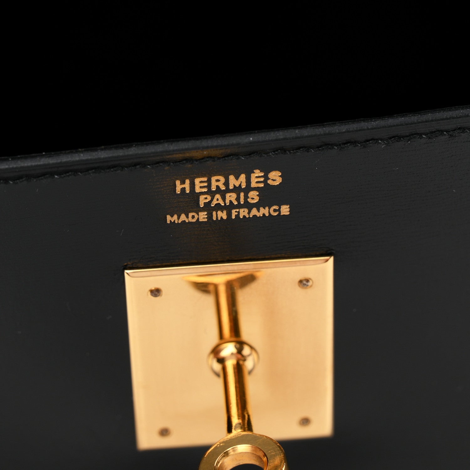 Hermes Box Kelly Retourne 32 Black 6 of 10