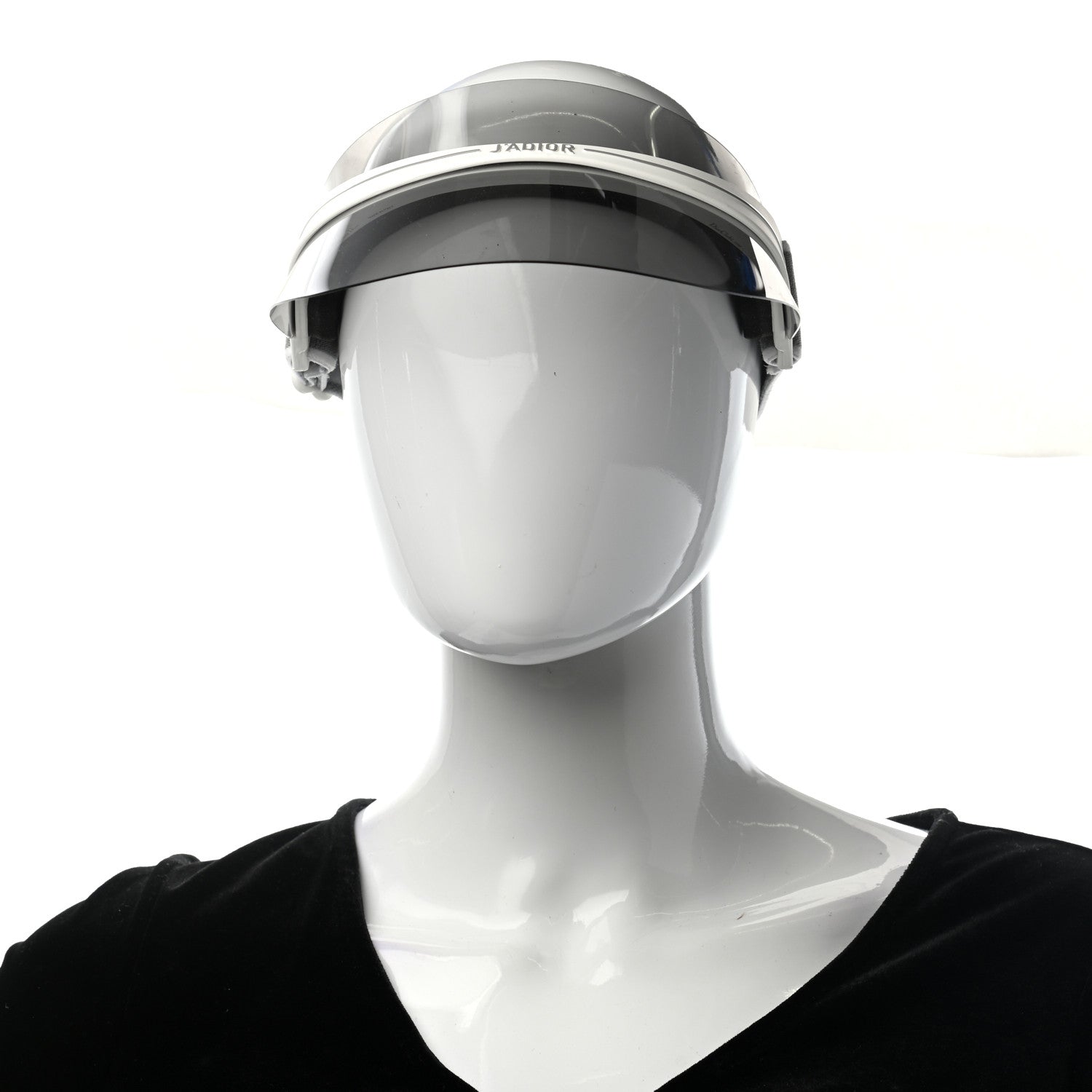 Christian Dior Mirrored DiorClub1 Sun Visor Grey 2 of 11
