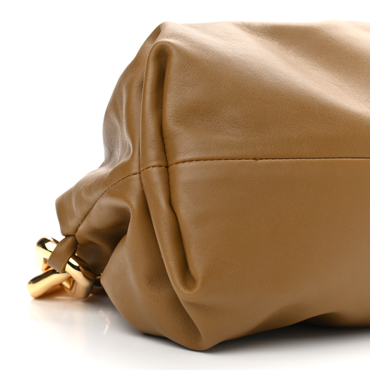 Calfskin The Pouch Chain Moutarde