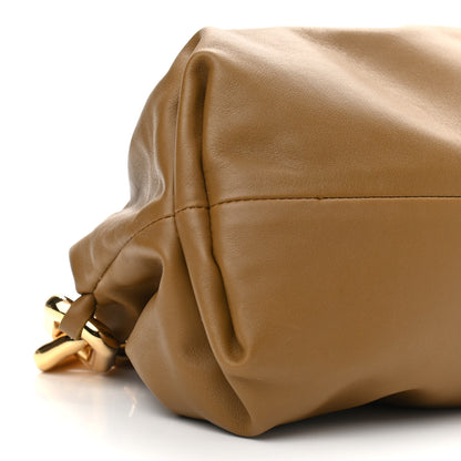 Bottega Veneta Calfskin The Pouch Chain Moutarde 9 of 10