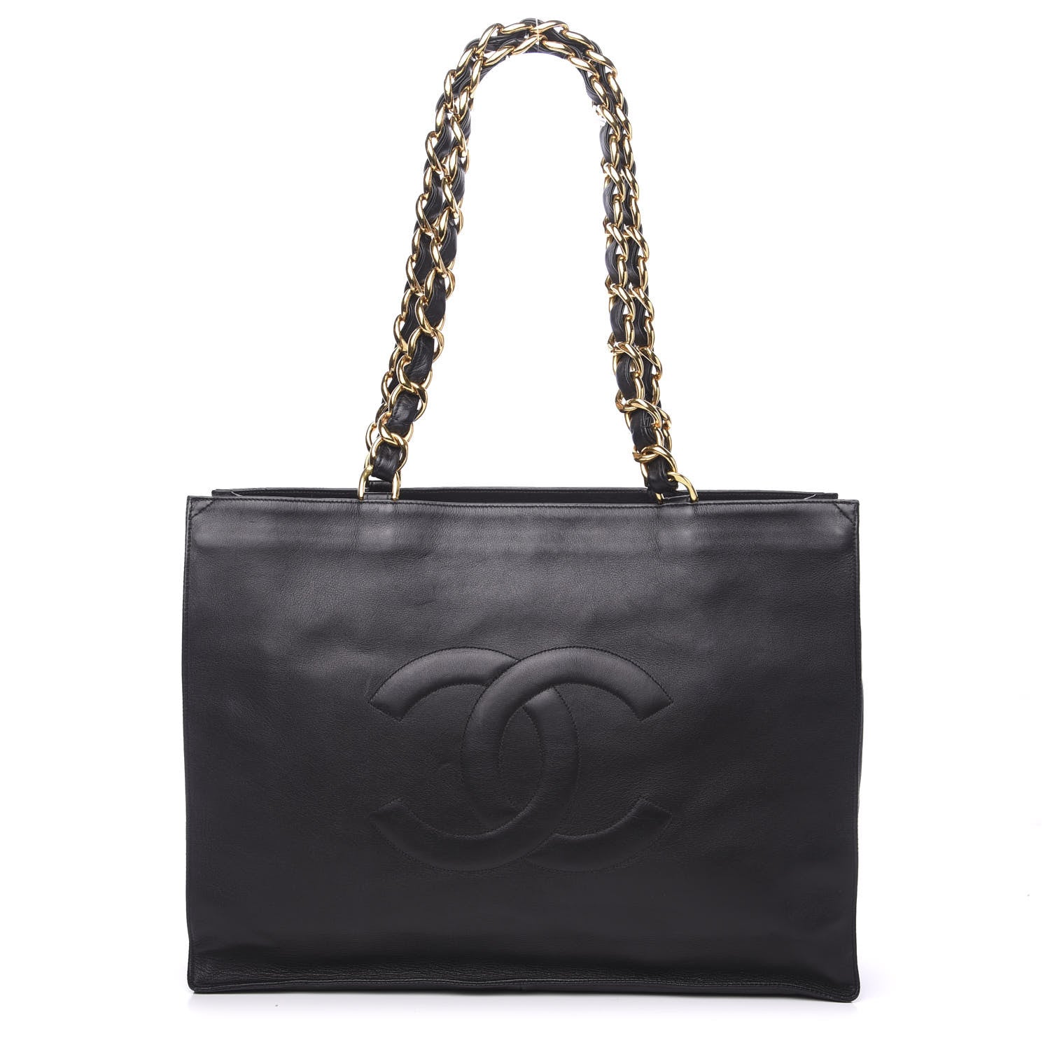 Chanel Lambskin CC Shoulder Bag Black 1 of 13