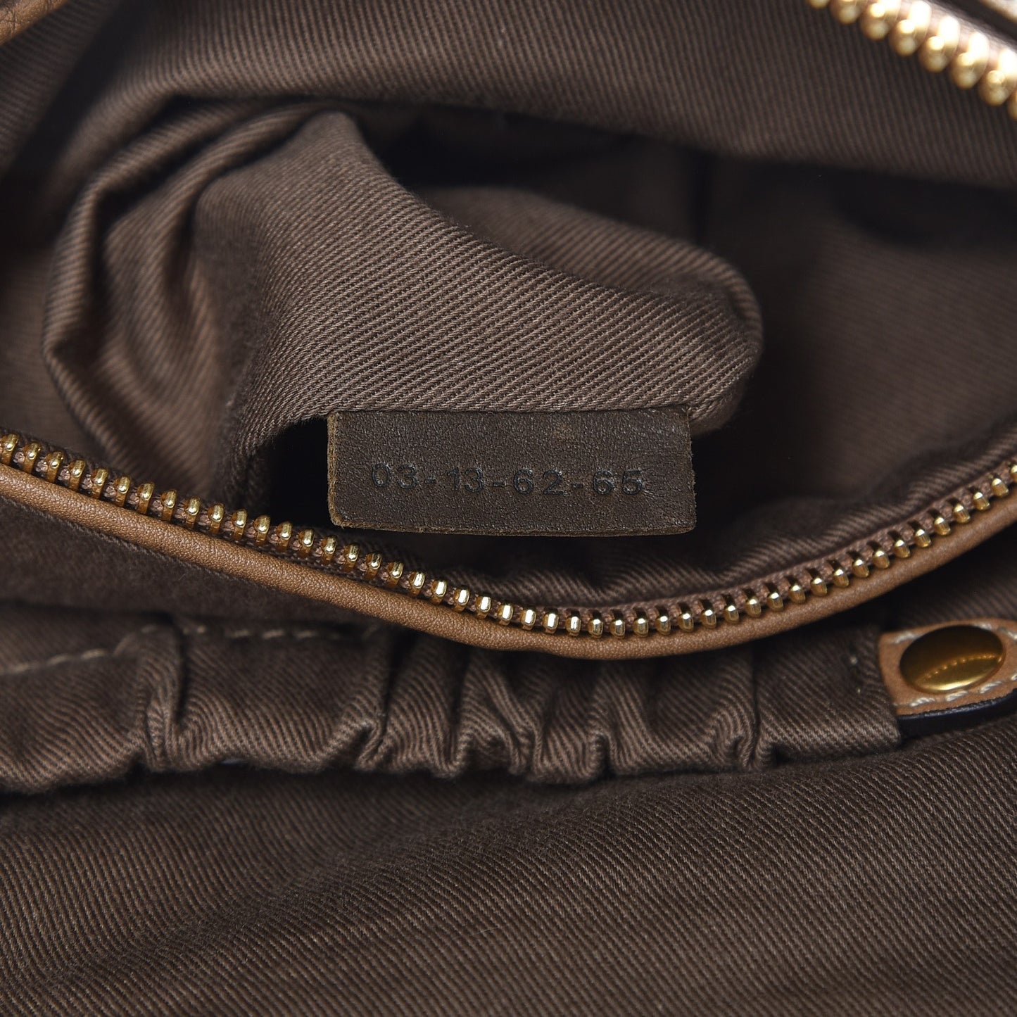 Calfskin Large Marcie Satchel Nut