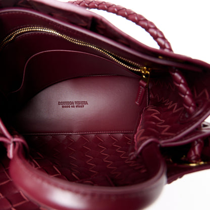 Bottega Veneta Nappa Intrecciato Small Andiamo Shoulder Bag Barolo 5 of 10