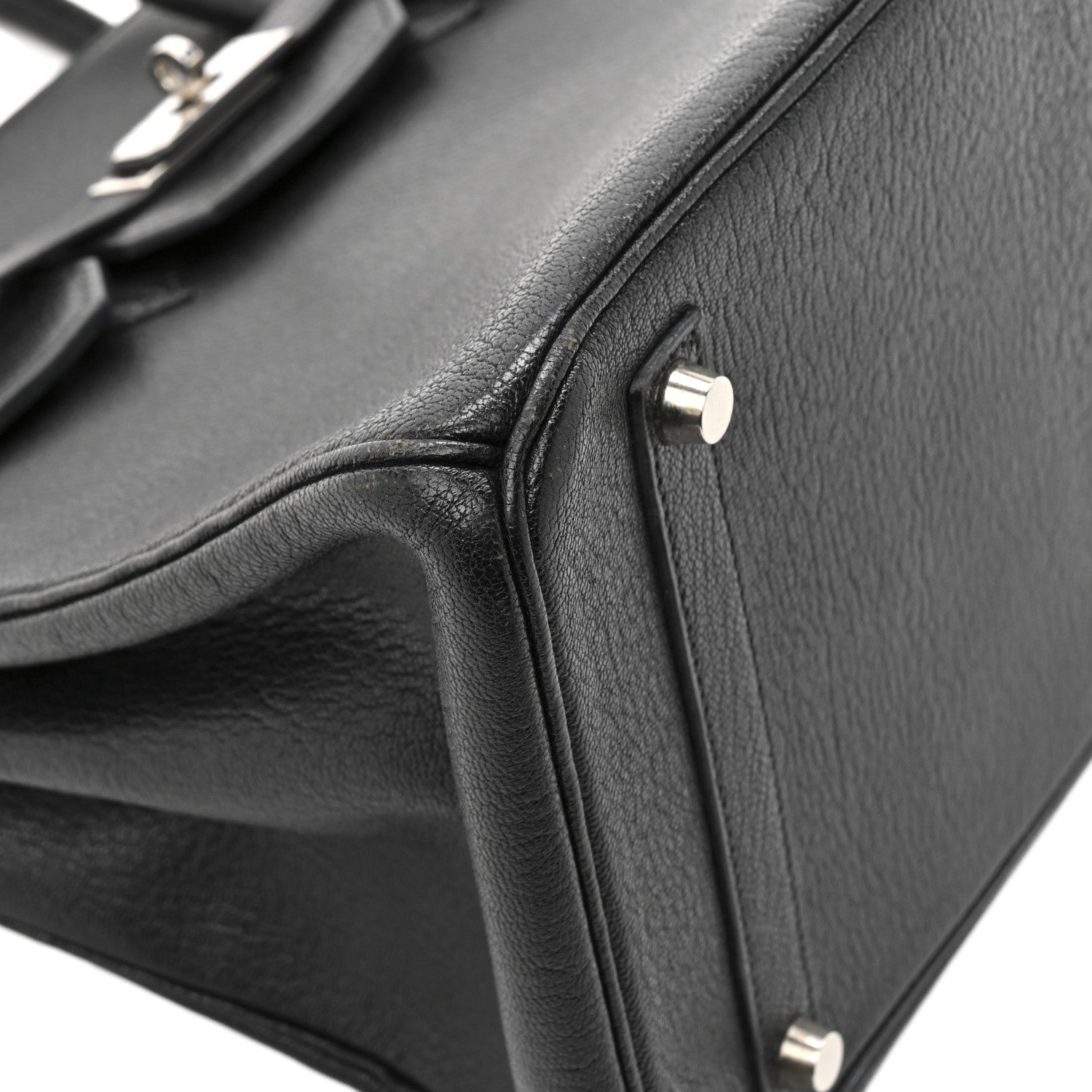 Hermes Chevre De Coromandel Birkin 35 Black 11 of 17