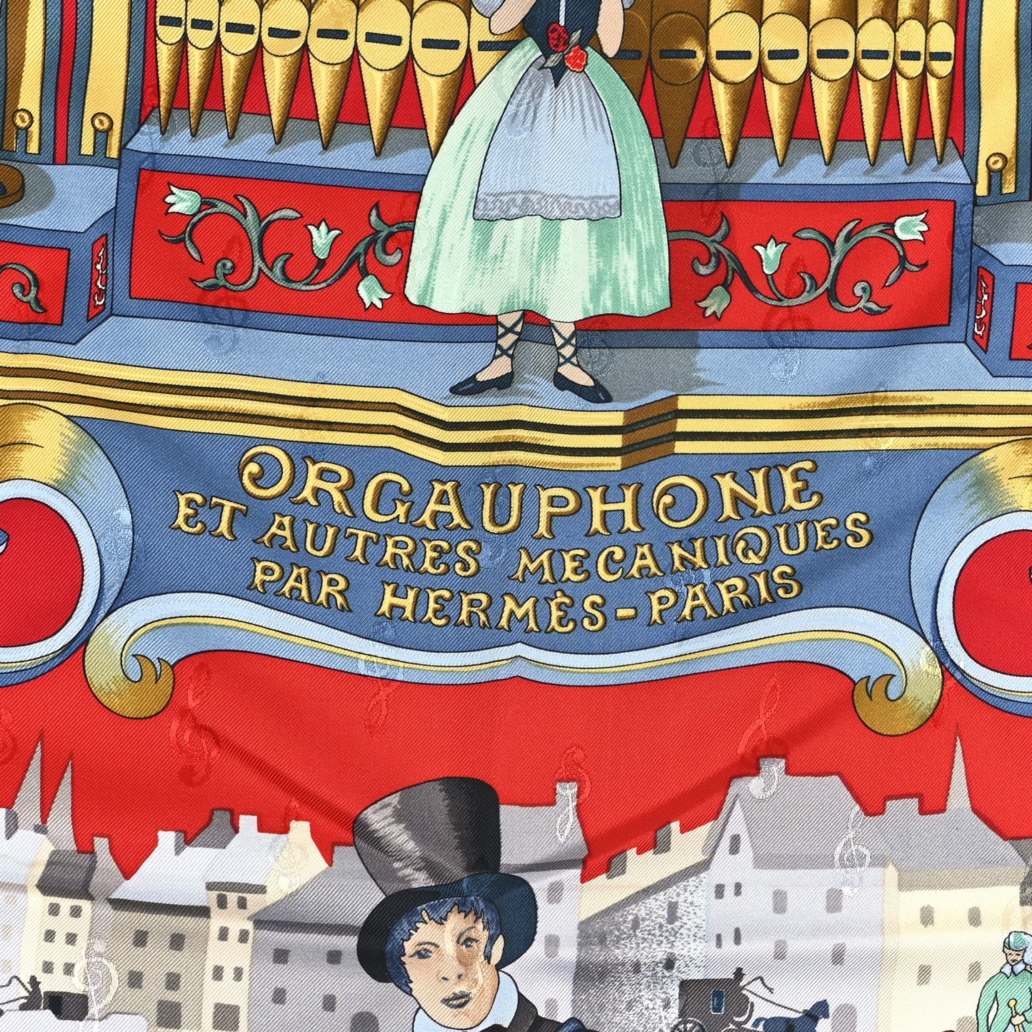 Silk Orgauphone Et Autres Mecaniques Scarf 90