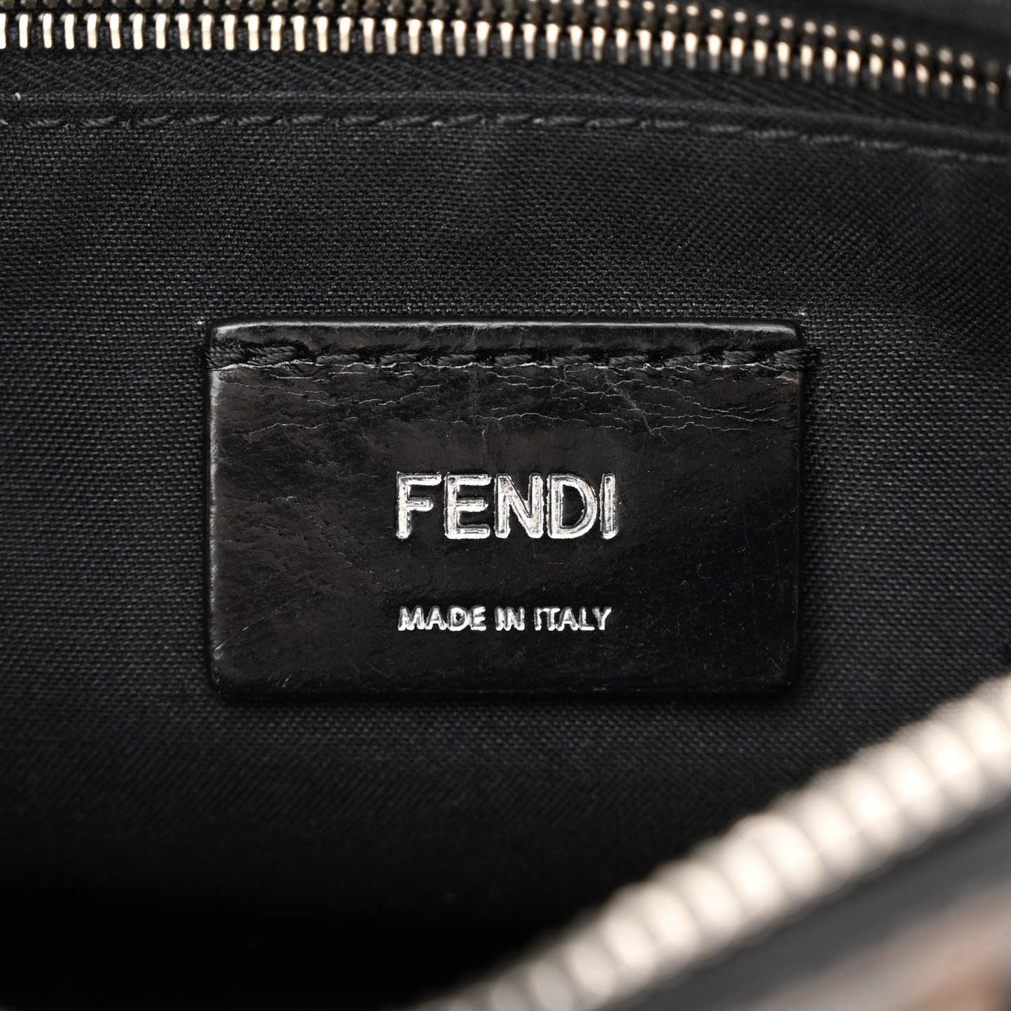 Vitello Century Bi-Color FF 1974 Embossed Messenger Maya Black