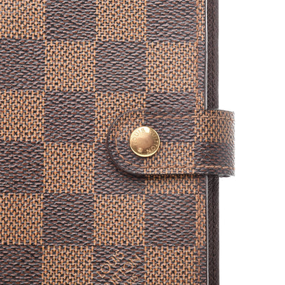 Louis Vuitton Damier Ebene Small Ring Agenda Cover 7 of 7