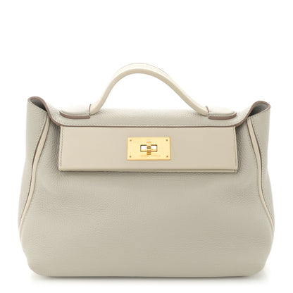 Hermes Togo Swift 24/24 29 Gris Perle Beton 1 of 13