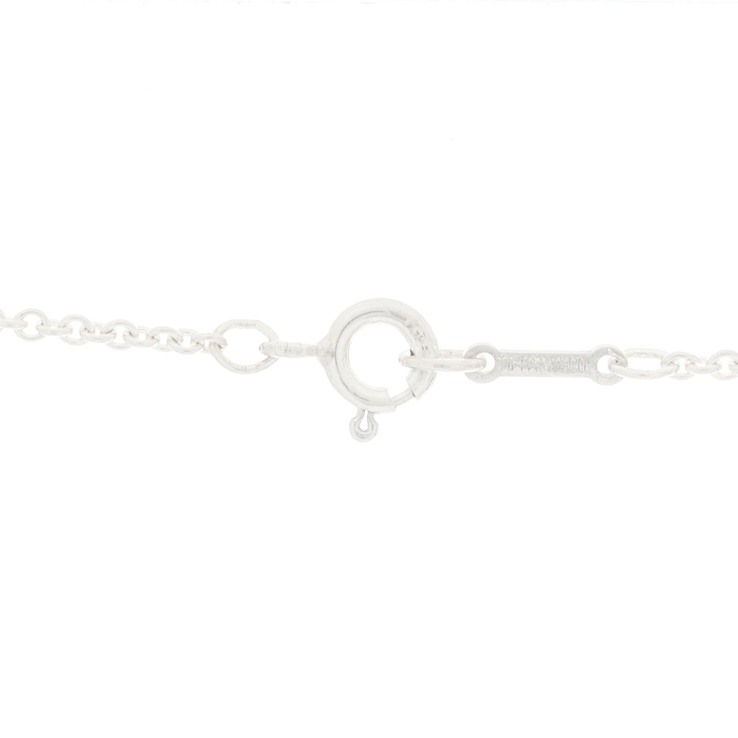 Tiffany Sterling Silver Return to Tiffany Heart Pendant Necklace 4 of 5