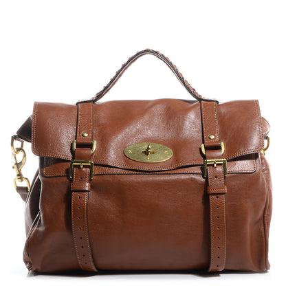 Mulberry Soft Buffalo Leather Oversized Alexa Oak 1 of 13