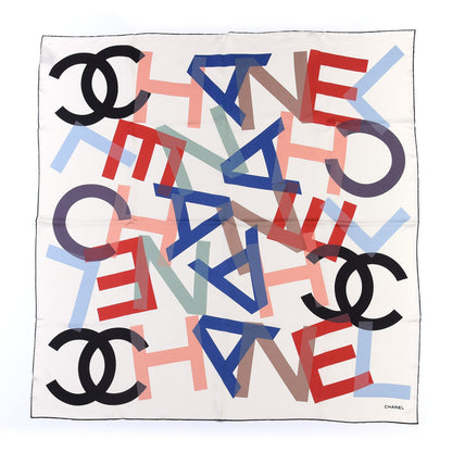 Chanel Silk CC Square Scarf Multicolor 1 of 3