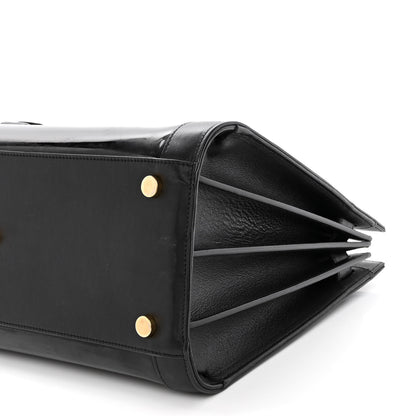 Saint Laurent Patent Calfskin Small Sac de Jour Black 10 of 12