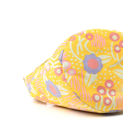 Chanel Canvas Printed Bucket Bag Multicolor 8 of 9