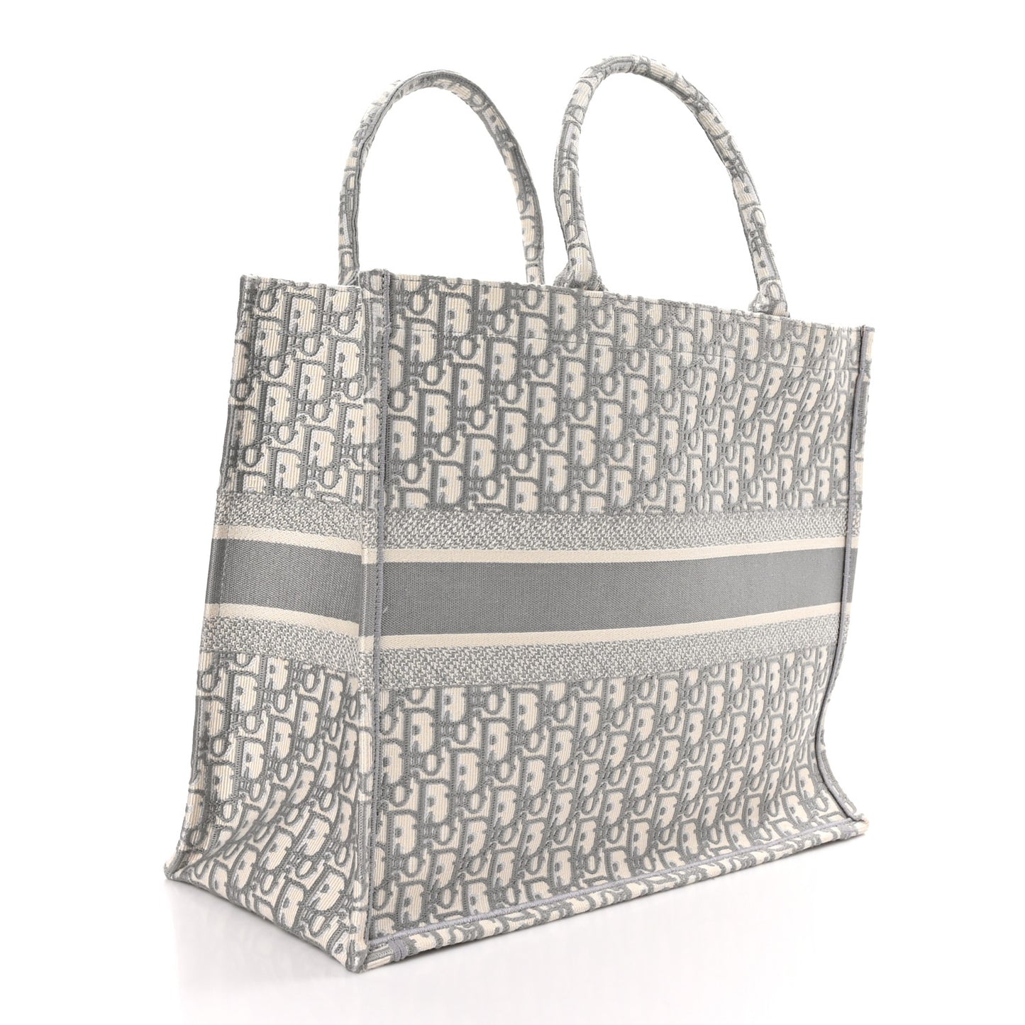 Oblique Large Book Tote Grey