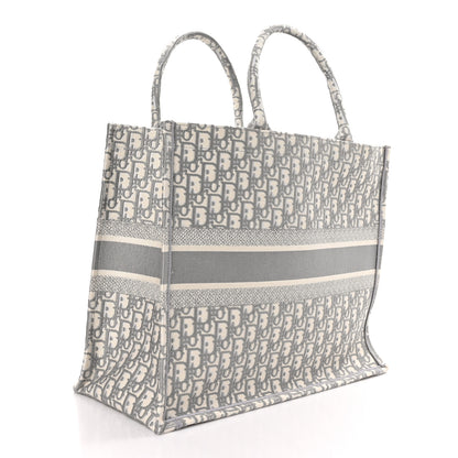 Christian Dior Oblique Large Book Tote Grey 3 of 11