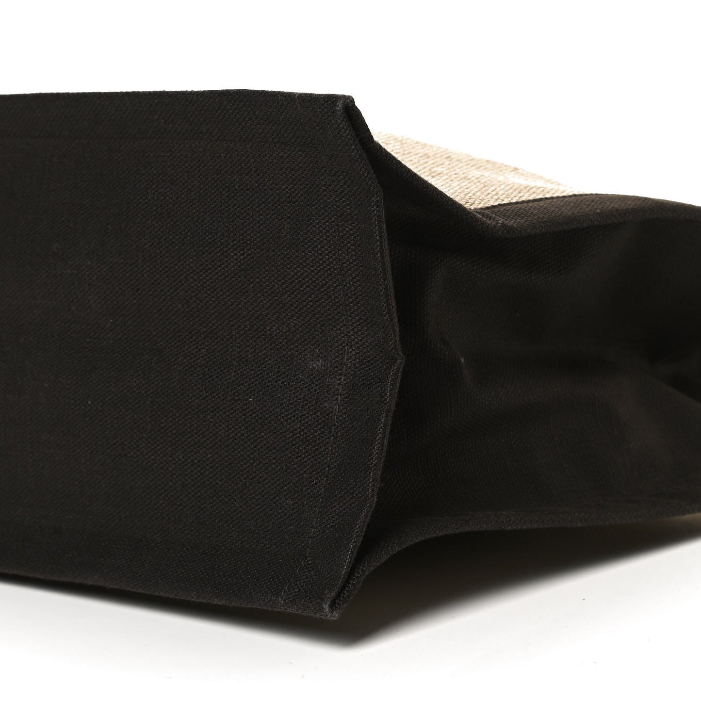 Linen Calfskin Rive Gauche Tote Natural
