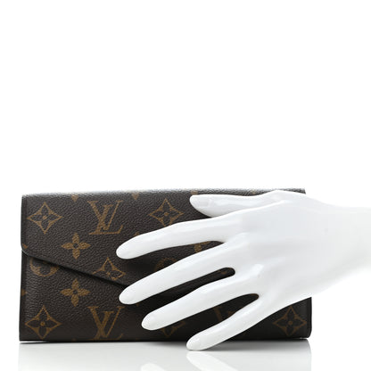 Louis Vuitton Monogram Sarah Wallet NM Coquelicot 2 of 6
